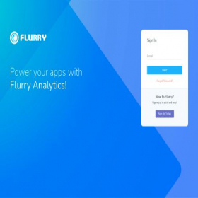 Скриншот главной страницы сайта dev.flurry.com