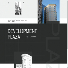 Скриншот главной страницы сайта develug-plaza.ru