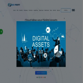 Скриншот главной страницы сайта dexprofit.com