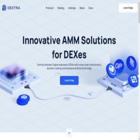 Скриншот главной страницы сайта dextra.capital