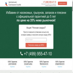 Скриншот главной страницы сайта dezfirst.ru