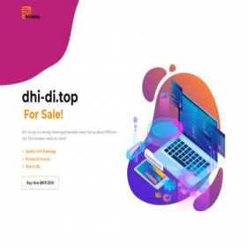 Скриншот главной страницы сайта dhi-di.top