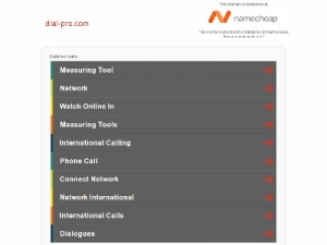Скриншот главной страницы сайта dial-pro.com