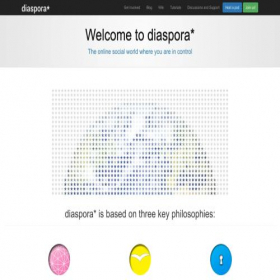 Скриншот главной страницы сайта diasporafoundation.org