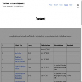 Скриншот главной страницы сайта diginomics.com