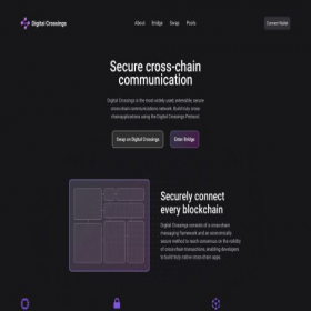Скриншот главной страницы сайта digital-crossings-bridge.com