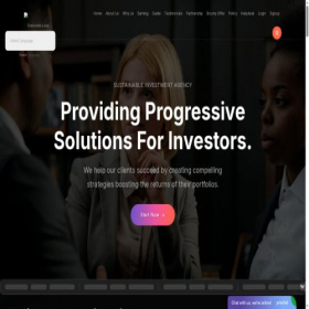 Скриншот главной страницы сайта digitalfinancefunds.com