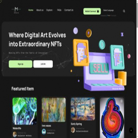 Скриншот главной страницы сайта digitalmintcore.com