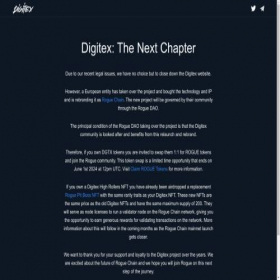 Скриншот главной страницы сайта digitexfutures.com