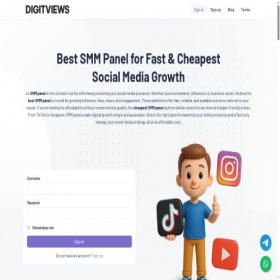 Скриншот главной страницы сайта digitviews.com