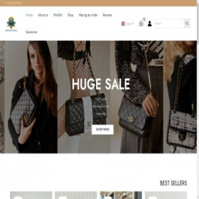 Скриншот главной страницы сайта dimondfrog.store