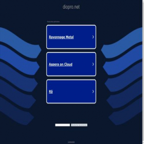 Скриншот главной страницы сайта diopro.net