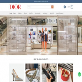 Скриншот главной страницы сайта dioroutletusa.com
