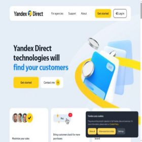 Скриншот главной страницы сайта direct.yandex.com.tr