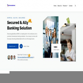Скриншот главной страницы сайта discoveryglobalsave.com