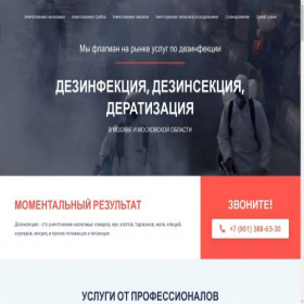 Скриншот главной страницы сайта disincity.ru