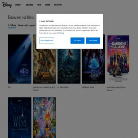 Скриншот главной страницы сайта disneydvd.fr