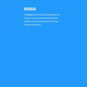 Скриншот главной страницы сайта disq.us