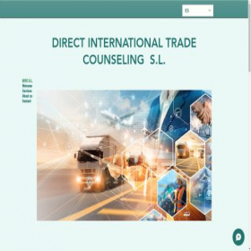 Скриншот главной страницы сайта ditc.es