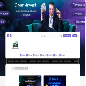 Скриншот главной страницы сайта divan-invest.ru