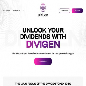 Скриншот главной страницы сайта divigen.xyz