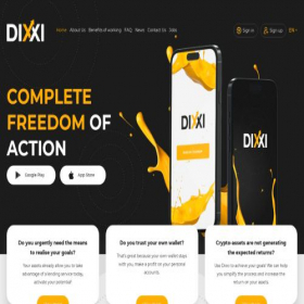 Скриншот главной страницы сайта dixxismart.ru