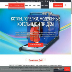 Скриншот главной страницы сайта dkmkot.nt-rt.ru