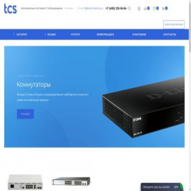 Скриншот главной страницы сайта dlinkstore.ru