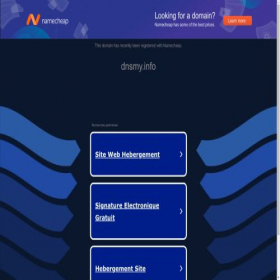 Скриншот главной страницы сайта dnsmy.info