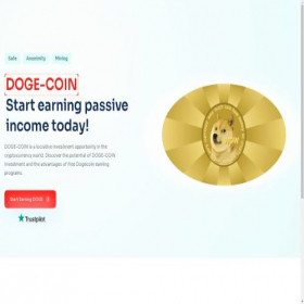 Скриншот главной страницы сайта doge-co.in