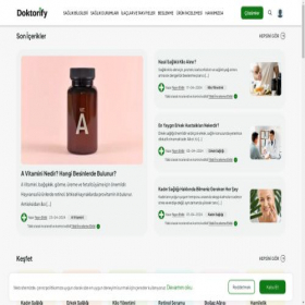 Скриншот главной страницы сайта doktorify.com