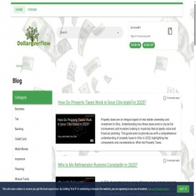 Скриншот главной страницы сайта dollaroverflow.com