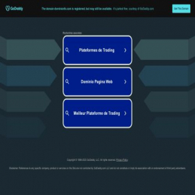 Скриншот главной страницы сайта dominionfx.com