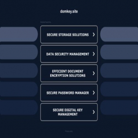 Скриншот главной страницы сайта domkey.site