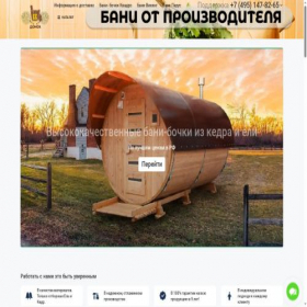 Скриншот главной страницы сайта domok.pro