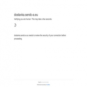 Скриншот главной страницы сайта dostavka.sendc-a.eu