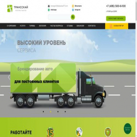 Скриншот главной страницы сайта dostavka177.com