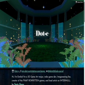 Скриншот главной страницы сайта dot-e26.itch.io