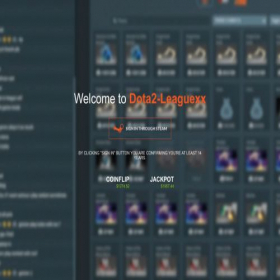 Скриншот главной страницы сайта dota2.max-league.com