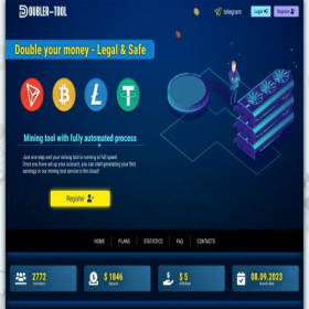 Скриншот главной страницы сайта doubler-tool.com