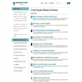 Скриншот главной страницы сайта downloadfreecracks.com