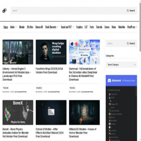 Скриншот главной страницы сайта downloadpirate.com