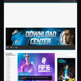 Скриншот главной страницы сайта downloads.fifa-infinity.com