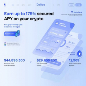 Скриншот главной страницы сайта doxee.io