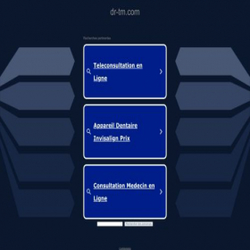 Скриншот главной страницы сайта dr-tm.com