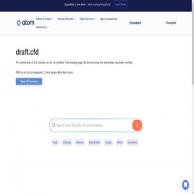 Скриншот главной страницы сайта draft.cfd