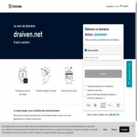 Скриншот главной страницы сайта draiven.net