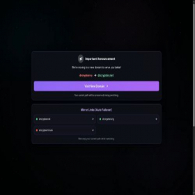 Скриншот главной страницы сайта drcrypter.ru