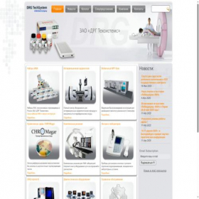 Скриншот главной страницы сайта drgtech.ru