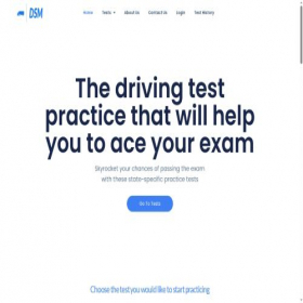 Скриншот главной страницы сайта driverschoolmiami.com